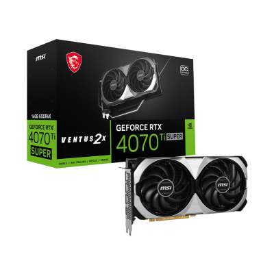 GeForce RTX 4070 Ti SUPER 16G VENTUS 2X OC