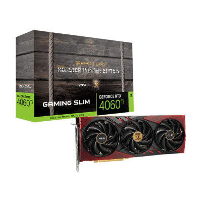 GeForce RTX 4060 Ti 8G GAMING SLIM Monster Hunter Edition