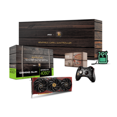 GeForce RTX 4060 Ti 8G GAMING SLIM Monster Hunter Edition