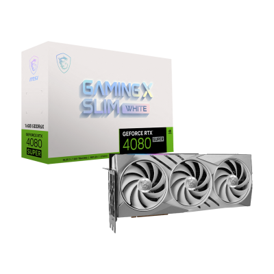 GeForce RTX 4080 16GB GAMING X SLIM WHITE