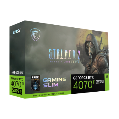 GeForce RTX 4070 Ti SUPER 16G GAMING SLIM STALKER 2 EDITION