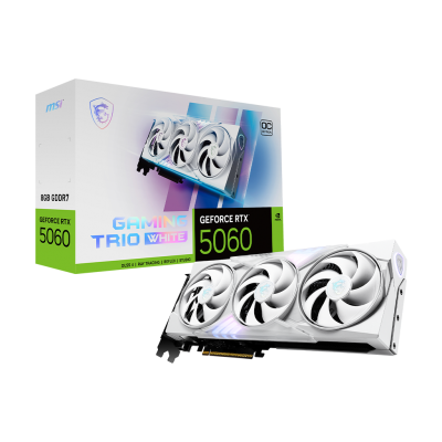 GeForce RTX 5060 8G GAMING TRIO OC WHITE