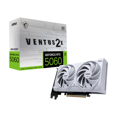 GeForce RTX 5060 8G VENTUS 2X OC WHITE