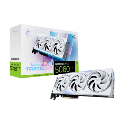 GeForce RTX 5060 Ti 8G GAMING TRIO OC WHITE