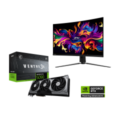GeForce RTX 5090 32G VENTUS 3X OC | 321CURX 4K Bundle Pack