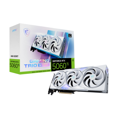 GeForce RTX 5060 Ti 16G GAMING TRIO OC WHITE