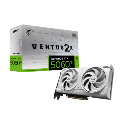 GeForce RTX 5060 Ti 16G VENTUS 2X OC WHITE PLUS