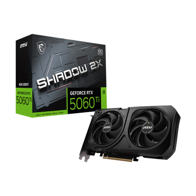 GeForce RTX 5060 Ti 8G SHADOW 2X OC PLUS