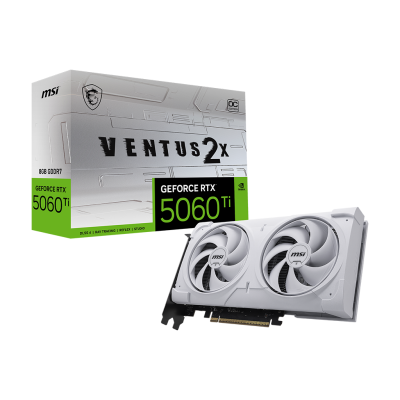 GeForce RTX 5060 Ti 8G VENTUS 2X OC WHITE PLUS