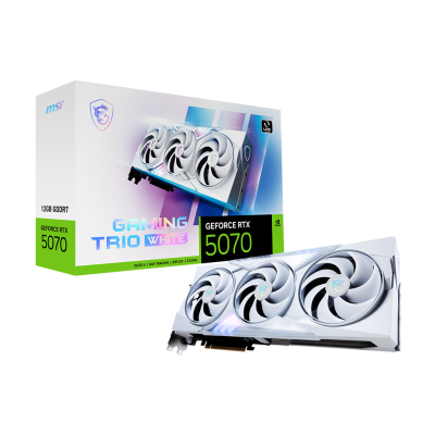 GeForce RTX 5070 12G GAMING TRIO OC WHITE