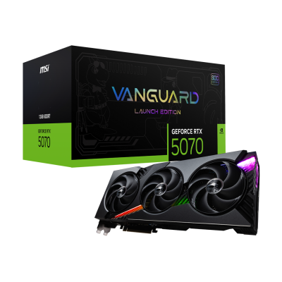 GeForce RTX 5070 12G VANGUARD SOC LAUNCH EDITION