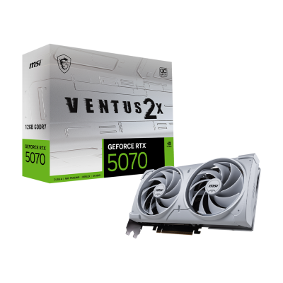 GeForce RTX 5070 12G VENTUS 2X OC WHITE