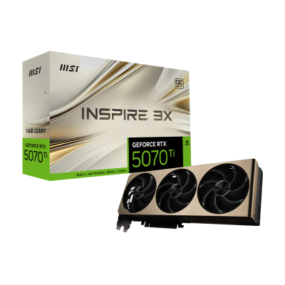 GeForce RTX 5070 Ti 16G INSPIRE 3X OC PLUS