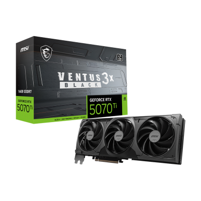 GeForce RTX 5070 Ti 16G VENTUS 3X BLACK