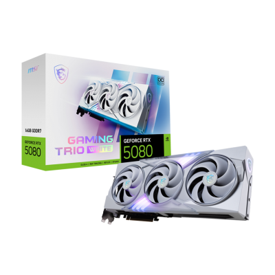 GeForce RTX 5080 16G GAMING TRIO OC WHITE