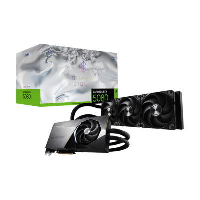 GeForce RTX 5080 16G SUPRIM LIQUID SOC