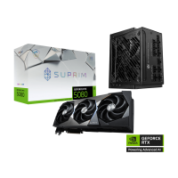 GeForce RTX 5080 16G SUPRIM SOC | Power Pack Bundle