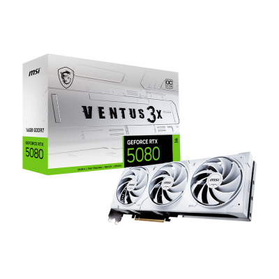 GeForce RTX 5080 16G VENTUS 3X OC WHITE