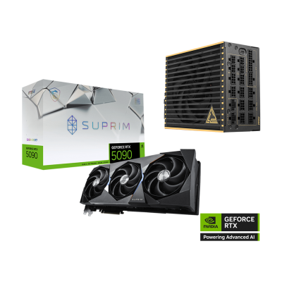 GeForce RTX 5090 32G SUPRIM SOC | Power Pack Bundle