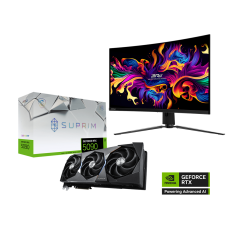 GeForce RTX 5090 32G SUPRIM SOC | 321CURX 4K Bundle Pack
