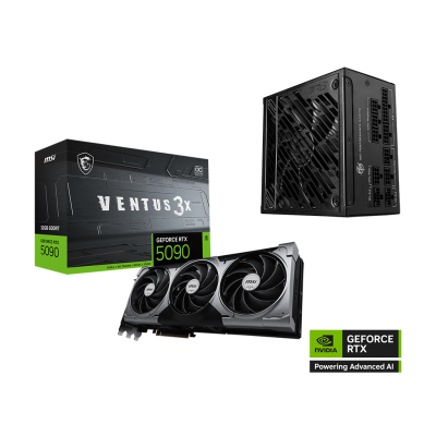 GeForce RTX 5090 32G VENTUS 3X OC | Power Pack Bundle