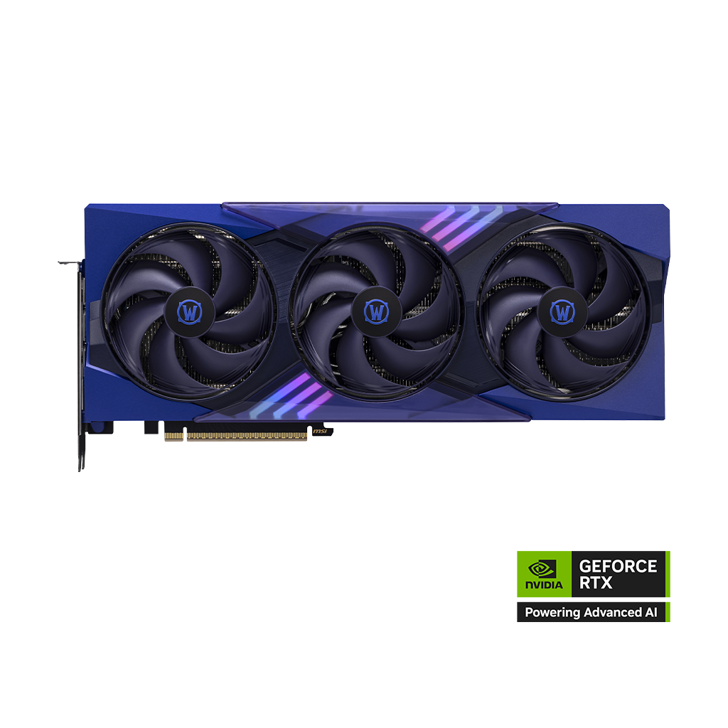 GeForce RTX 5070 12G World of Warcraft MIDNIGHT VOID EDITION OC