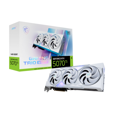 GeForce RTX 5070 Ti 16G GAMING TRIO OC WHITE