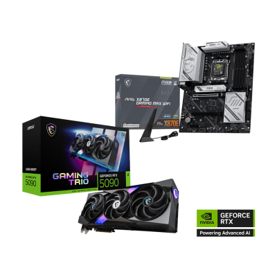 GeForce RTX 5090 32G VENTUS 3X OC | MAG X870E GAMING MAX WIFI Bundle Pack