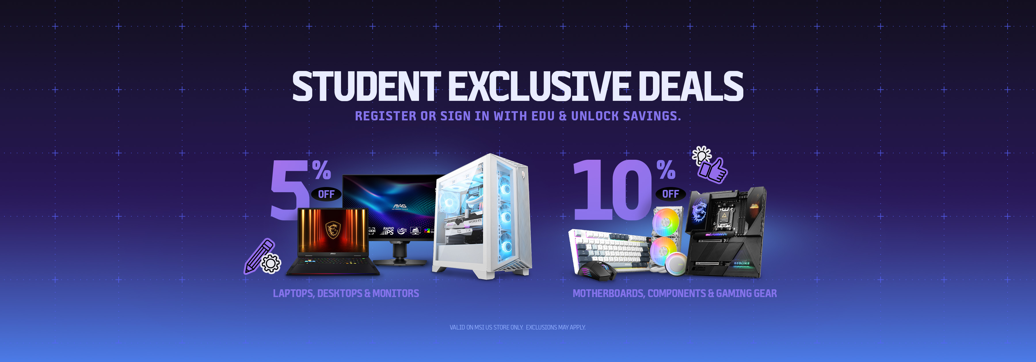 STUDENT DISCOUNTS