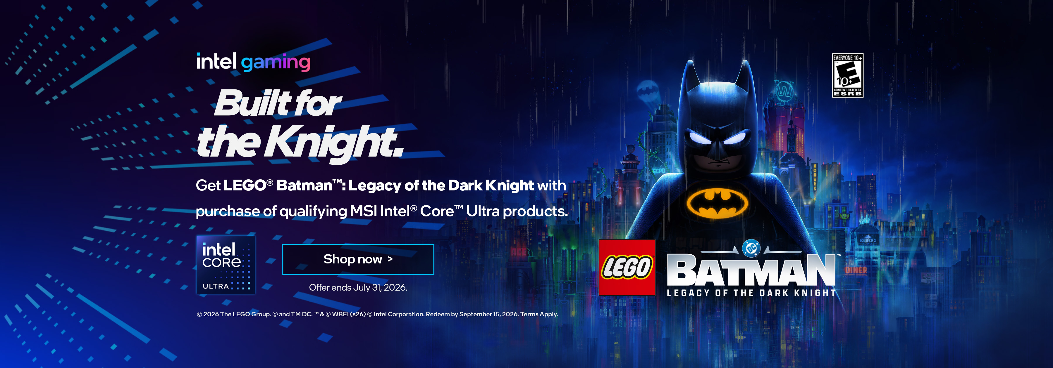 Lego Batman Intel bundle