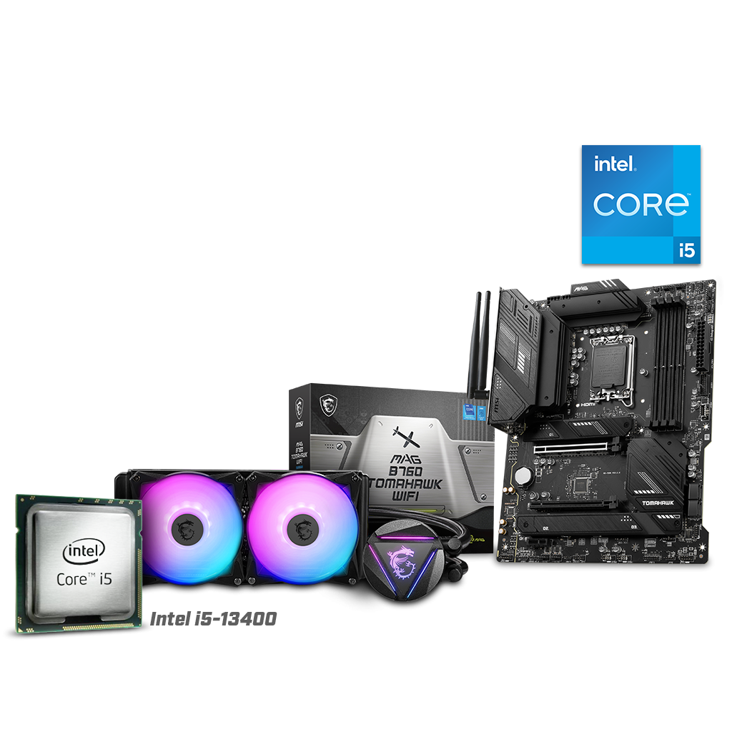 Intel Core i5-13400 - MAG B760 TOMAHAWK WIFI