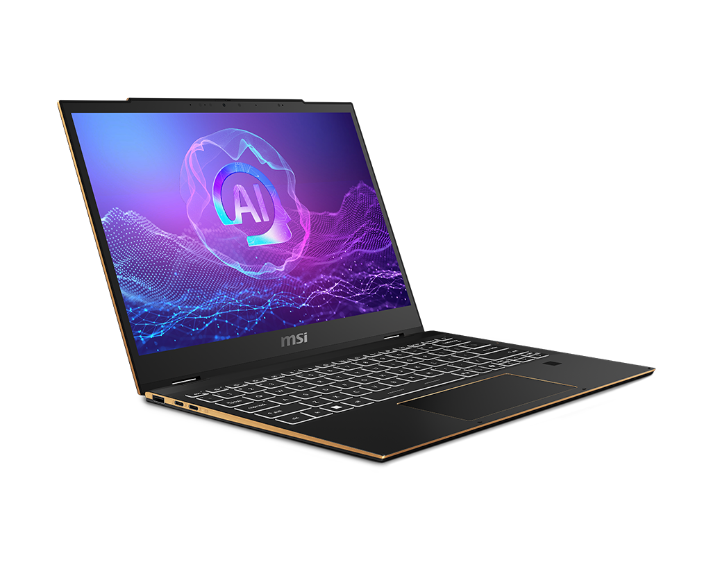 MSI Summit 13 AI+ Evo A2VMTG-016US 13.3" FHD+ Laptop, цвет: Чернильный чёрный — фото 2