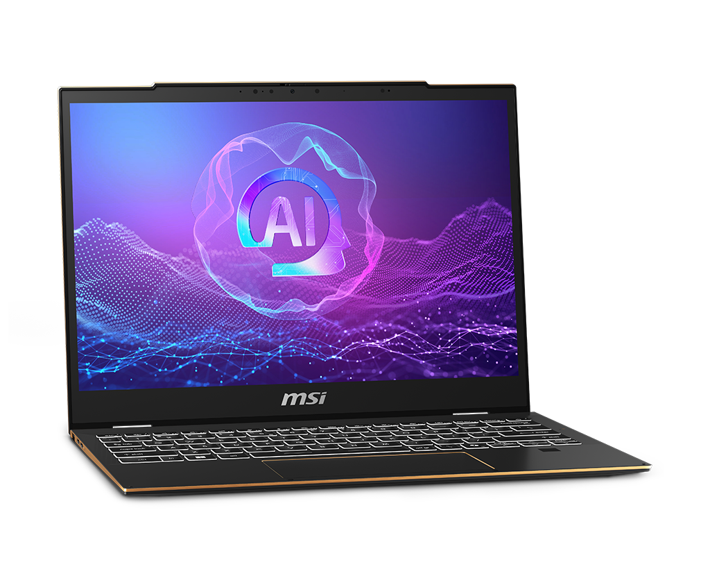 MSI Summit 13 AI+ Evo A2VMTG-016US 13.3" FHD+ Laptop, цвет: Чернильный чёрный — фото 3