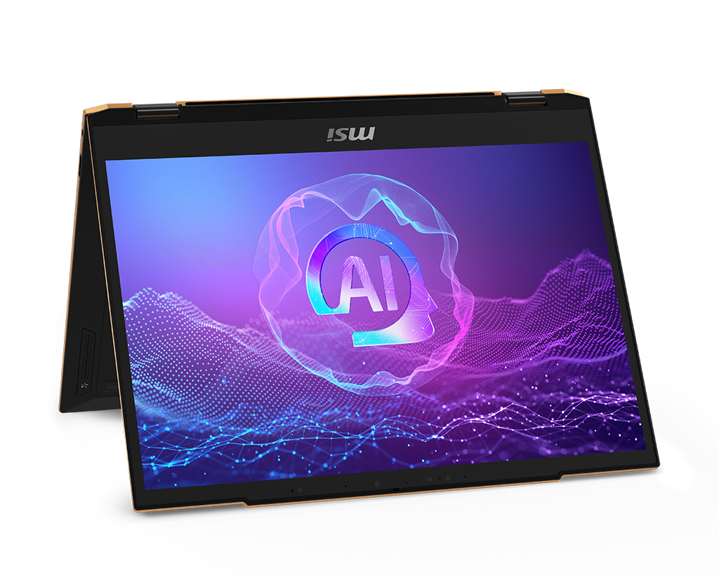 MSI Summit 13 AI+ Evo A2VMTG-016US 13.3" FHD+ Laptop, цвет: Чернильный чёрный — фото 4