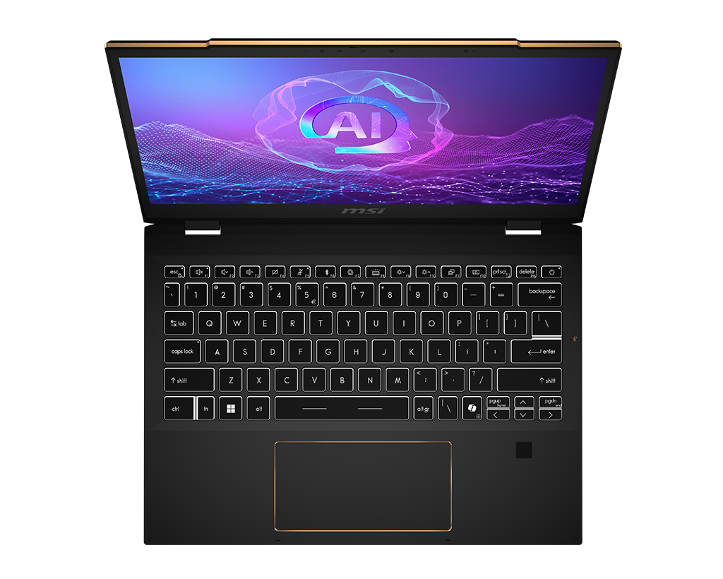 MSI Summit 13 AI+ Evo A2VMTG-016US 13.3" FHD+ Laptop, цвет: Чернильный чёрный — фото 5