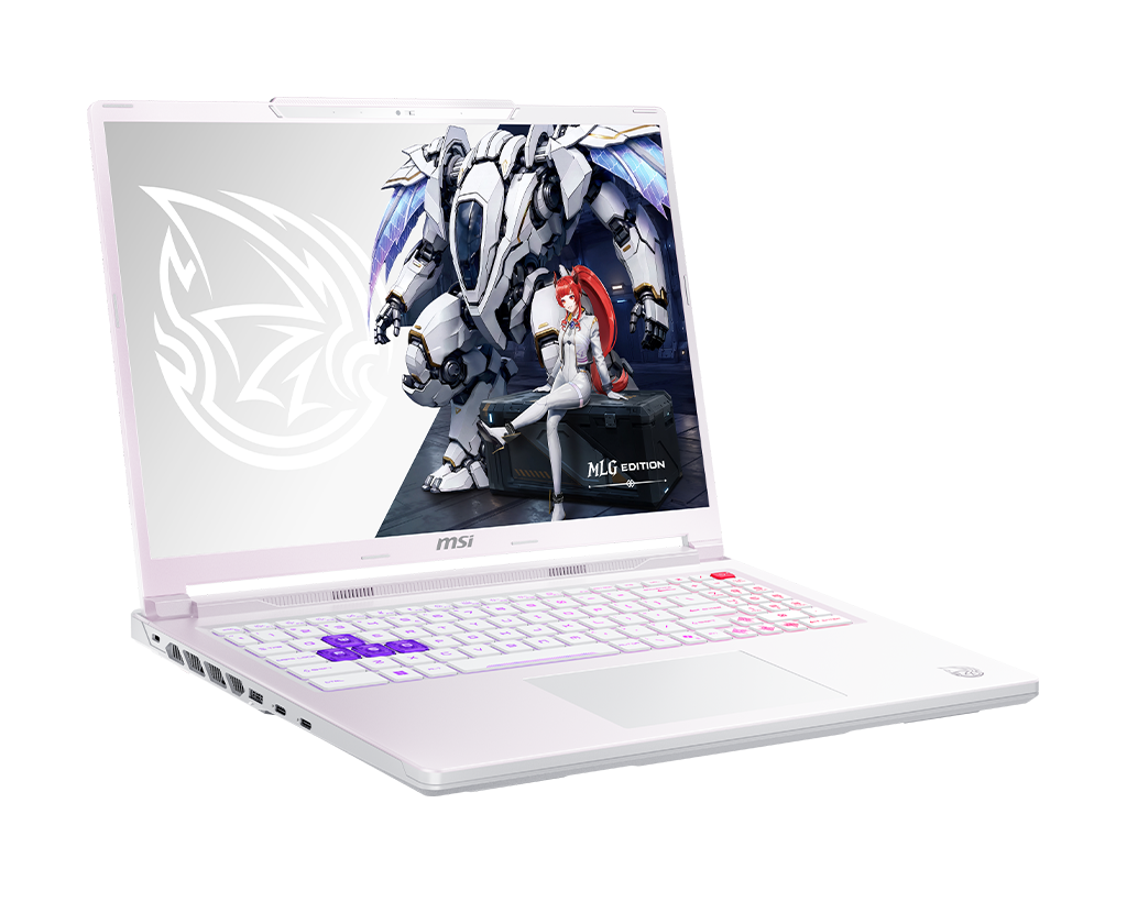 MSI Crosshair A16 HX MLG Edition Gaming Laptop — Nvidia GeForce RTX 5070, цвет: Белый — фото 2