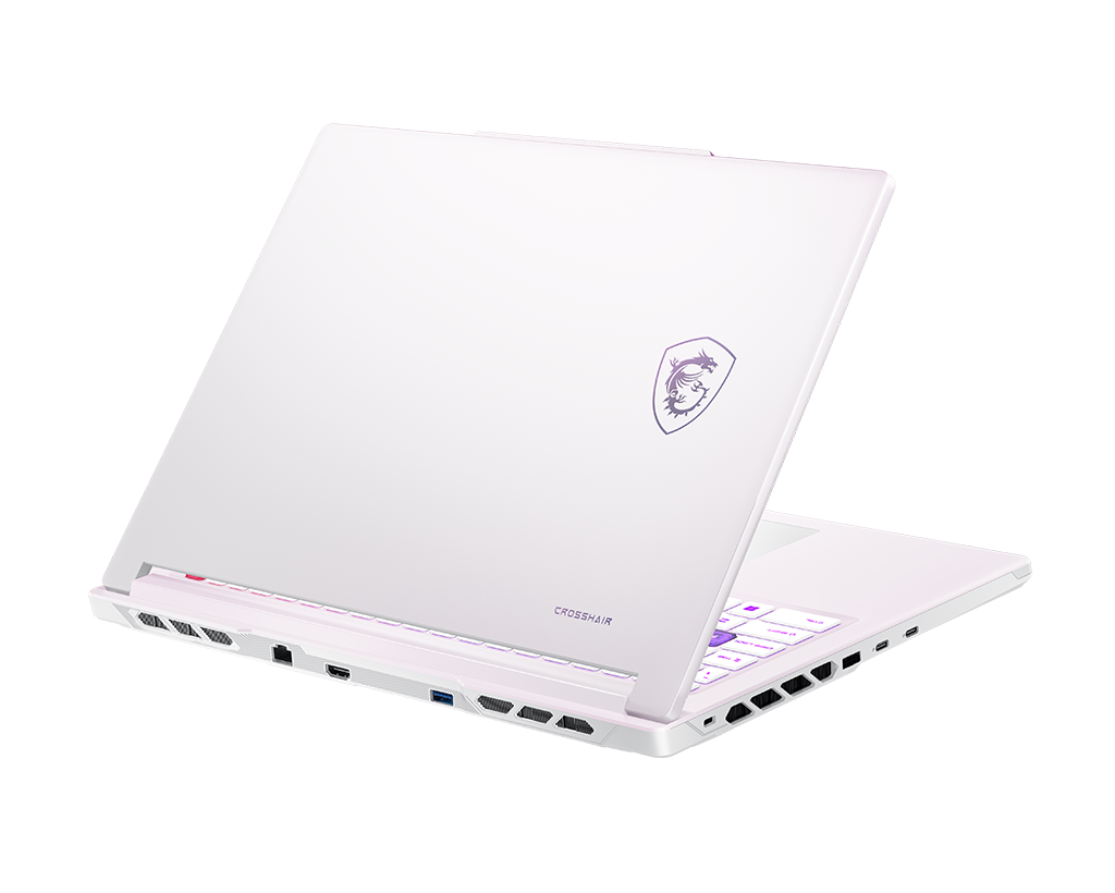 MSI Crosshair A16 HX MLG Edition Gaming Laptop — Nvidia GeForce RTX 5070, цвет: Белый — фото 3