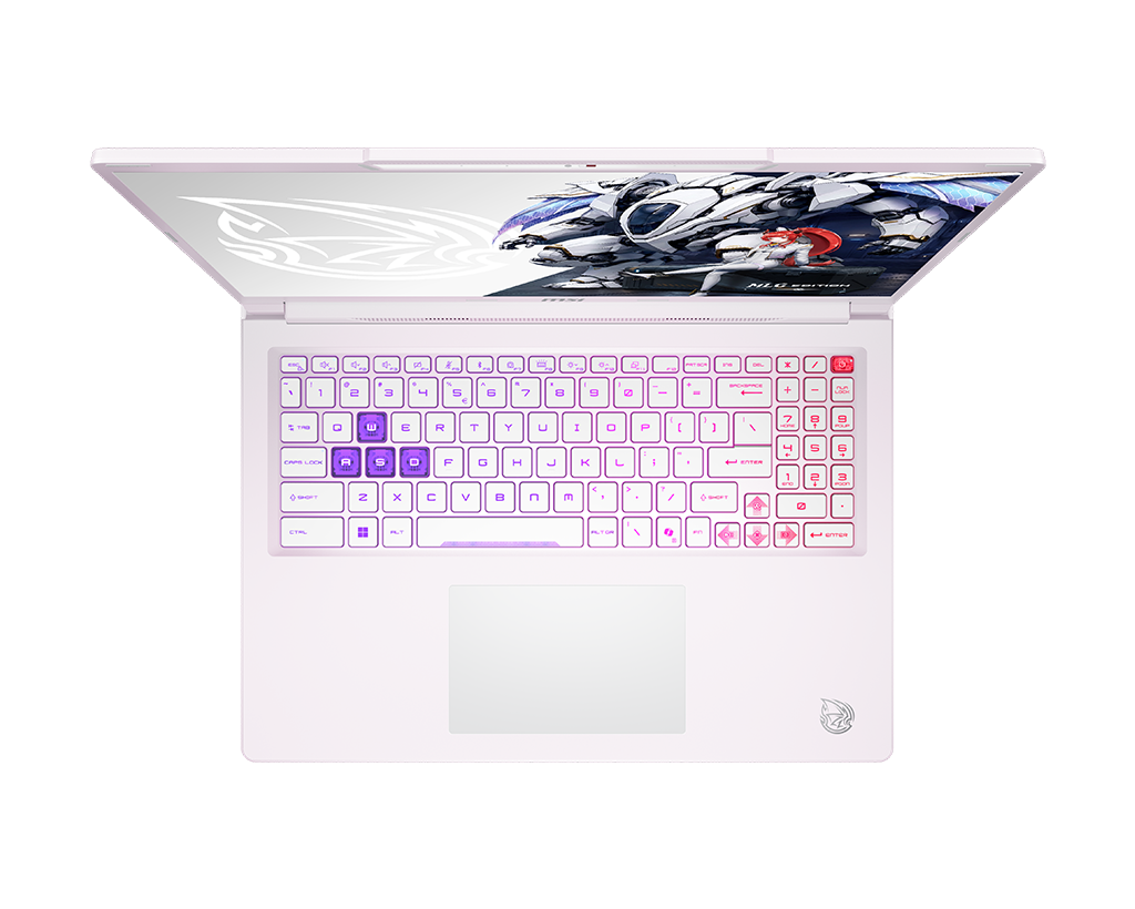 MSI Crosshair A16 HX MLG Edition Gaming Laptop — Nvidia GeForce RTX 5070, цвет: Белый — фото 4