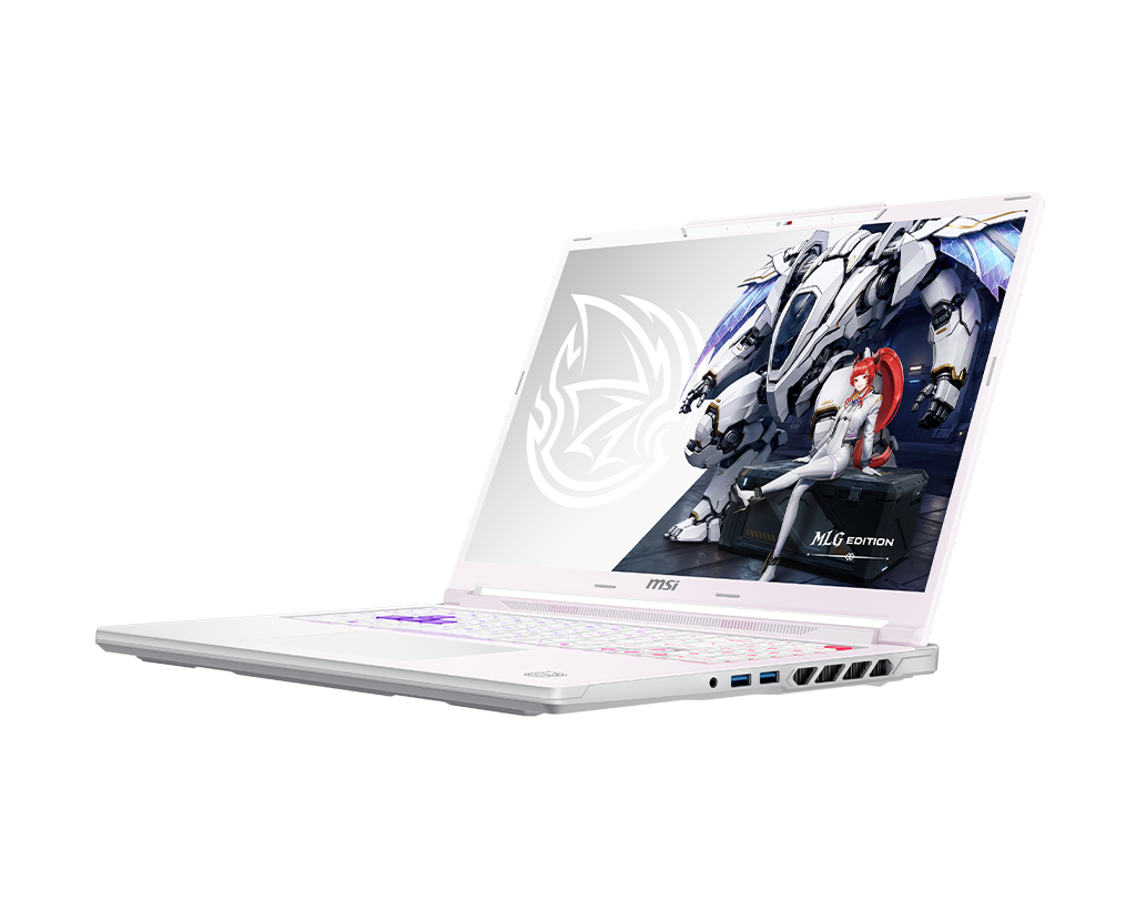 MSI Crosshair A16 HX MLG Edition Gaming Laptop — Nvidia GeForce RTX 5070, цвет: Белый — фото 5