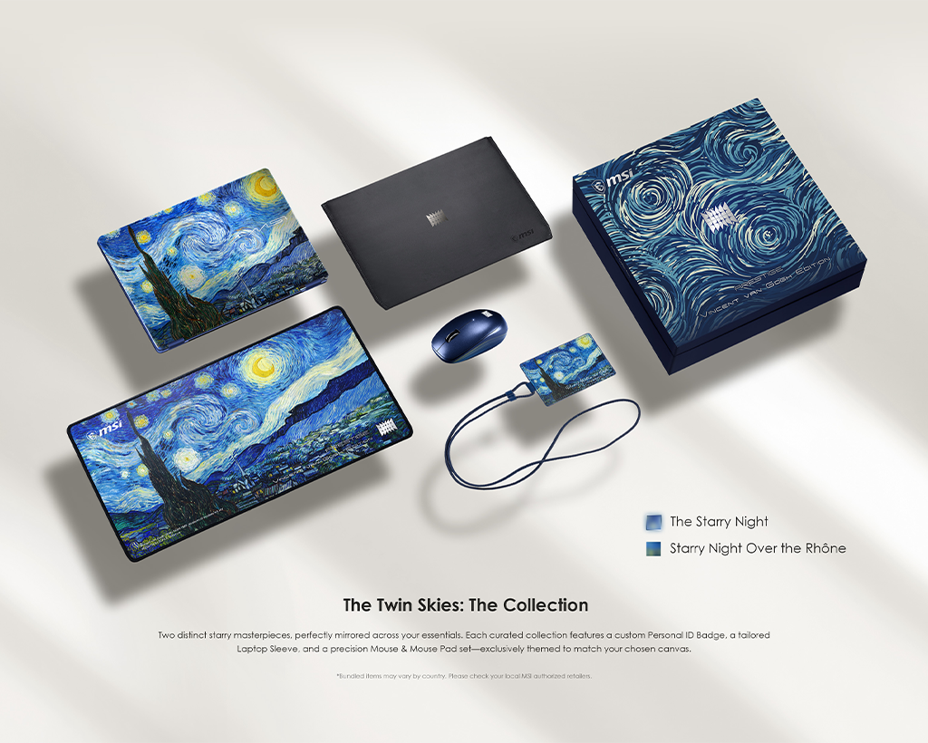 MSI Prestige 14 Flip AI+ 14" Starry Night - Van Gogh Edition — фото 9