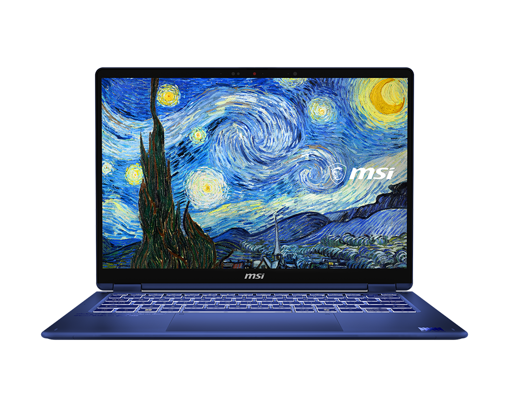 MSI Prestige 14 Flip AI+ 14" Starry Night - Van Gogh Edition