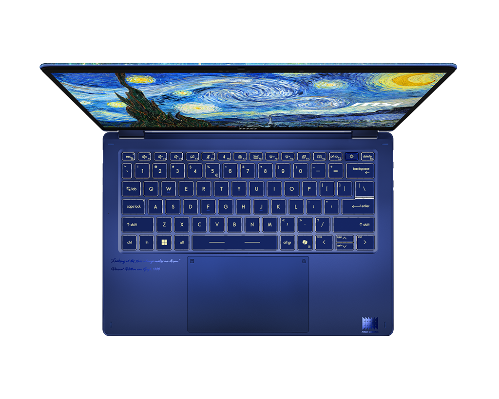 MSI Prestige 14 Flip AI+ 14" Starry Night - Van Gogh Edition — фото 6