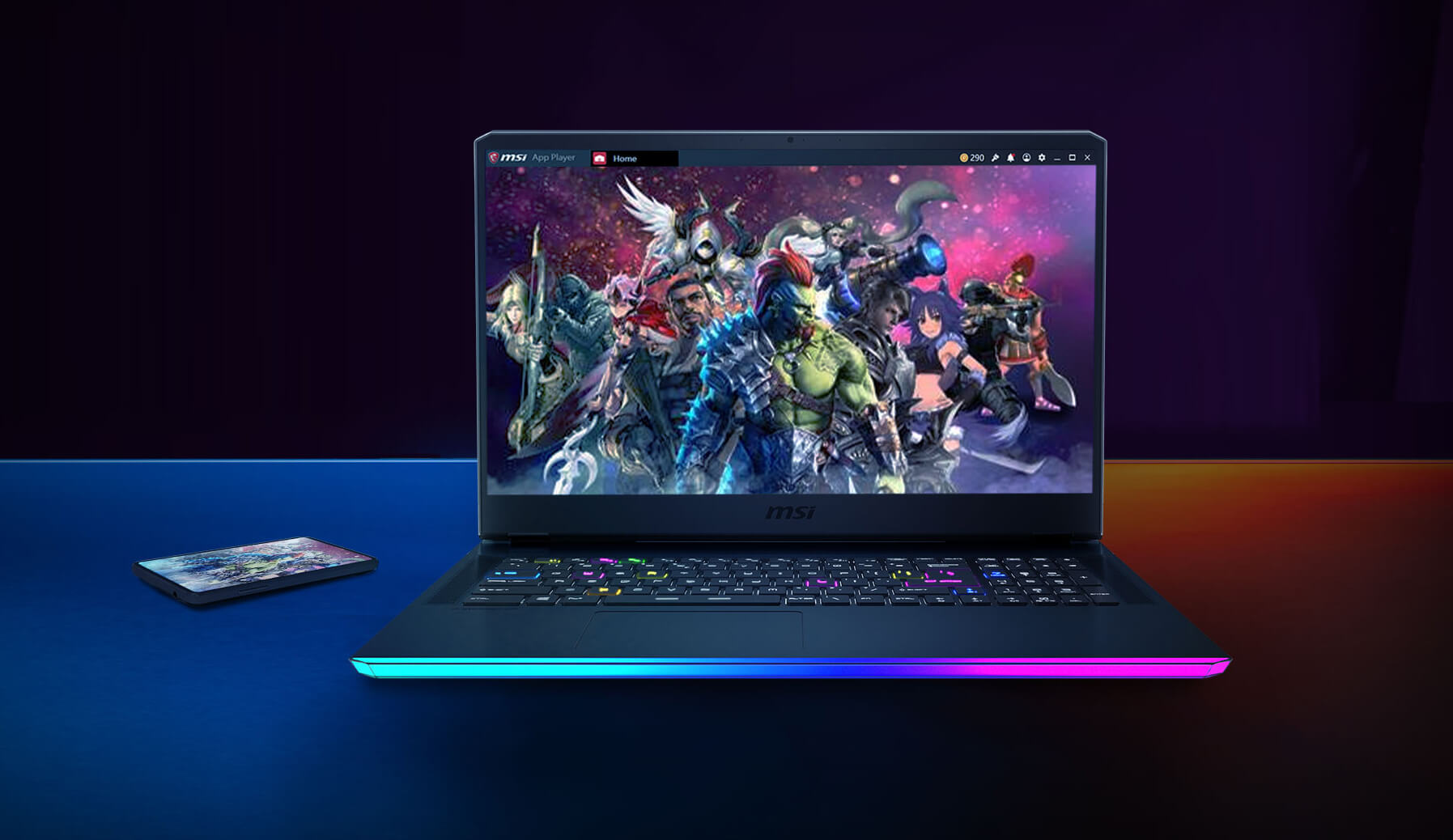 MSI-APP-PLAYER GE76