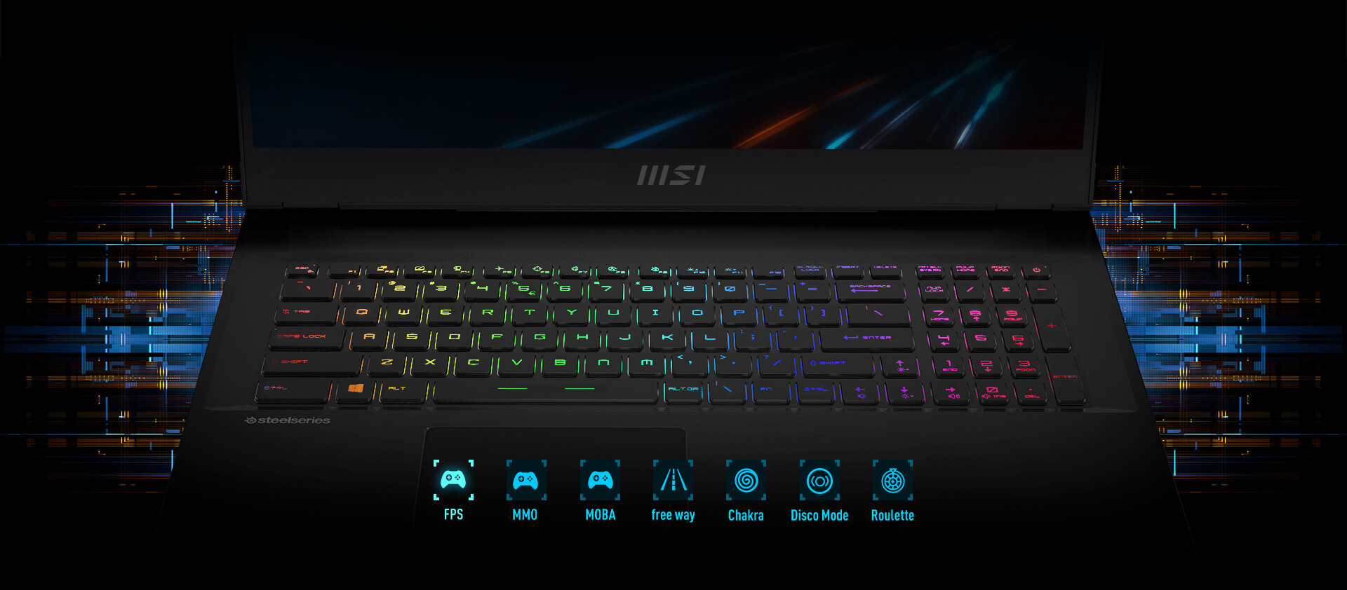 GP76 RGB Keyboard