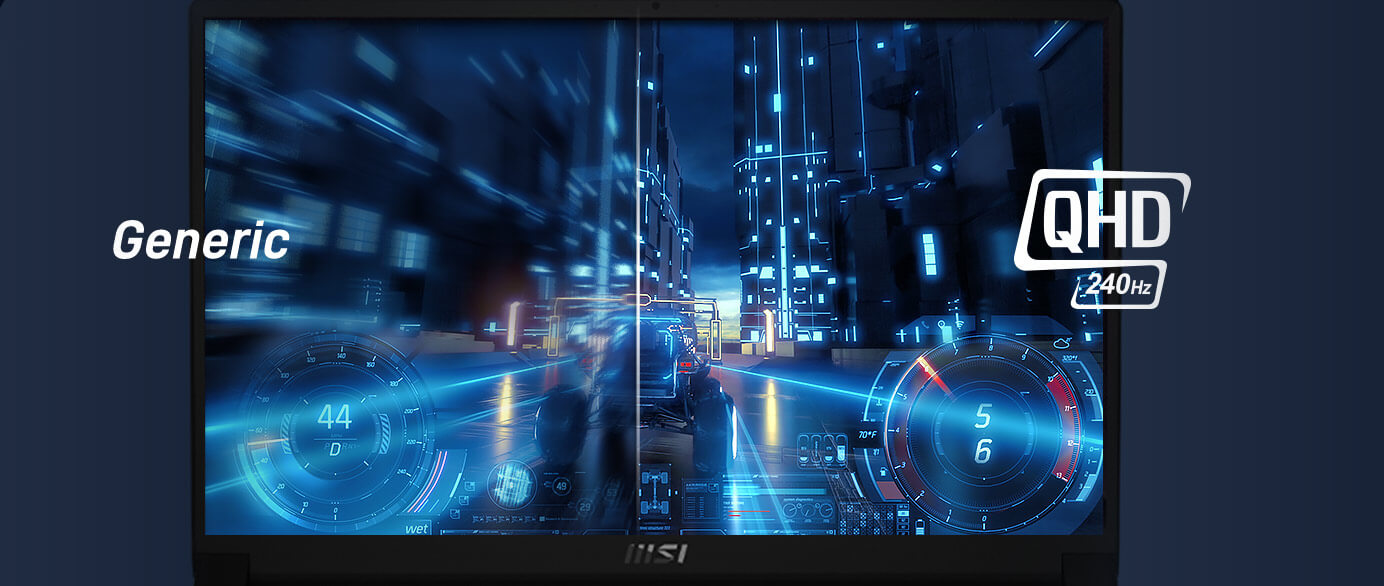 GS76 Stealth 240QHD Display