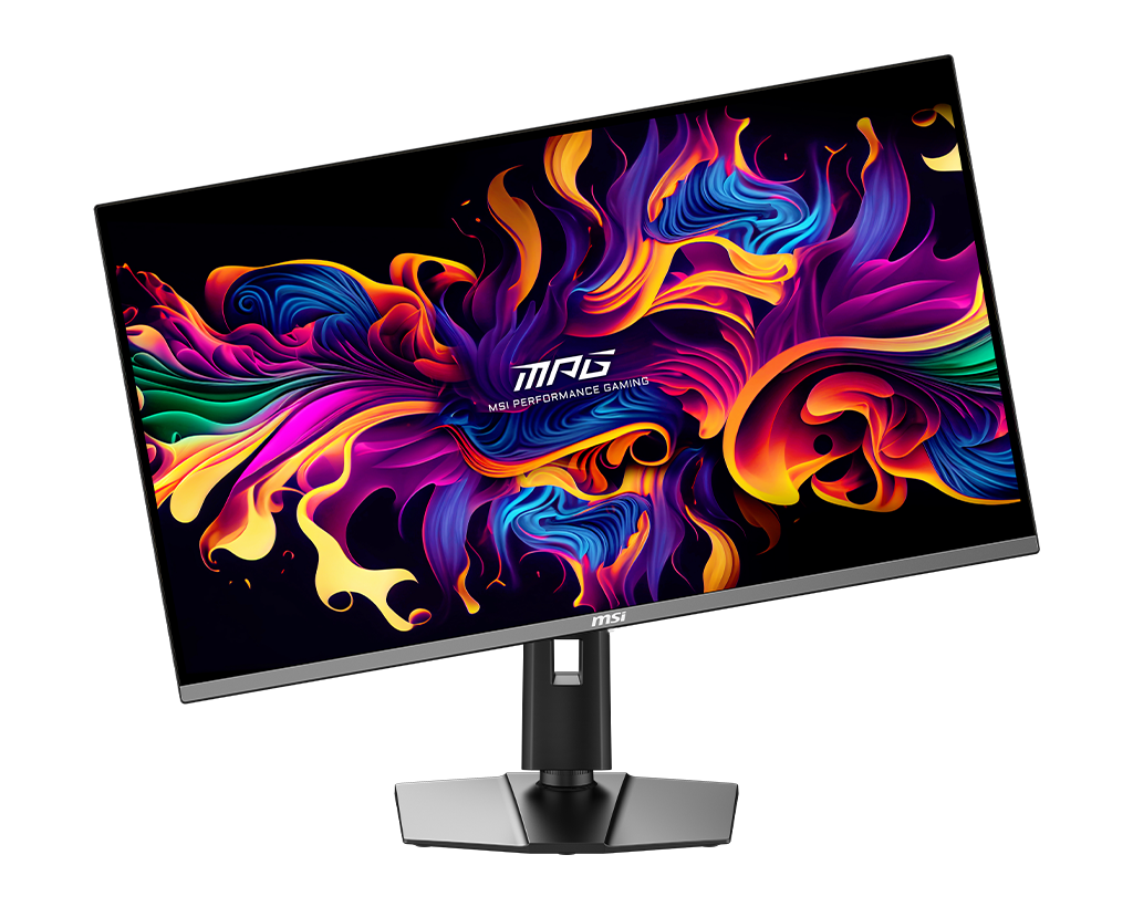 MSI Mpg 321URX Qd-Oled 32" UHD 240Hz Flat Gaming Monitor, цвет: Металлик чёрный — фото 4