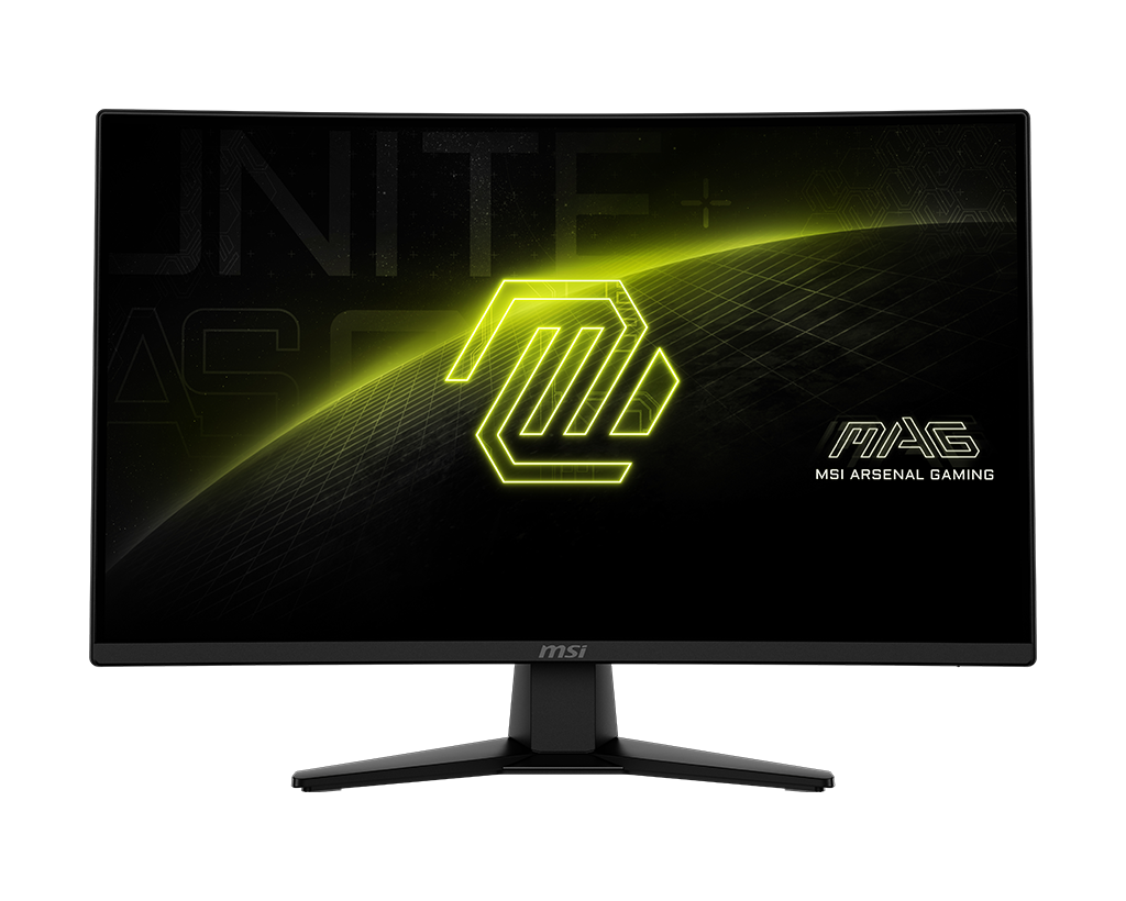 MSI Mag 274CQF 27" QHD 180Hz Curved Gaming Monitor, цвет: Металлик чёрный — фото 2