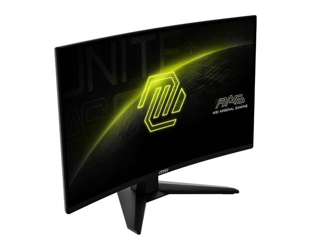 MSI Mag 274CQF 27" QHD 180Hz Curved Gaming Monitor, цвет: Металлик чёрный — фото 3