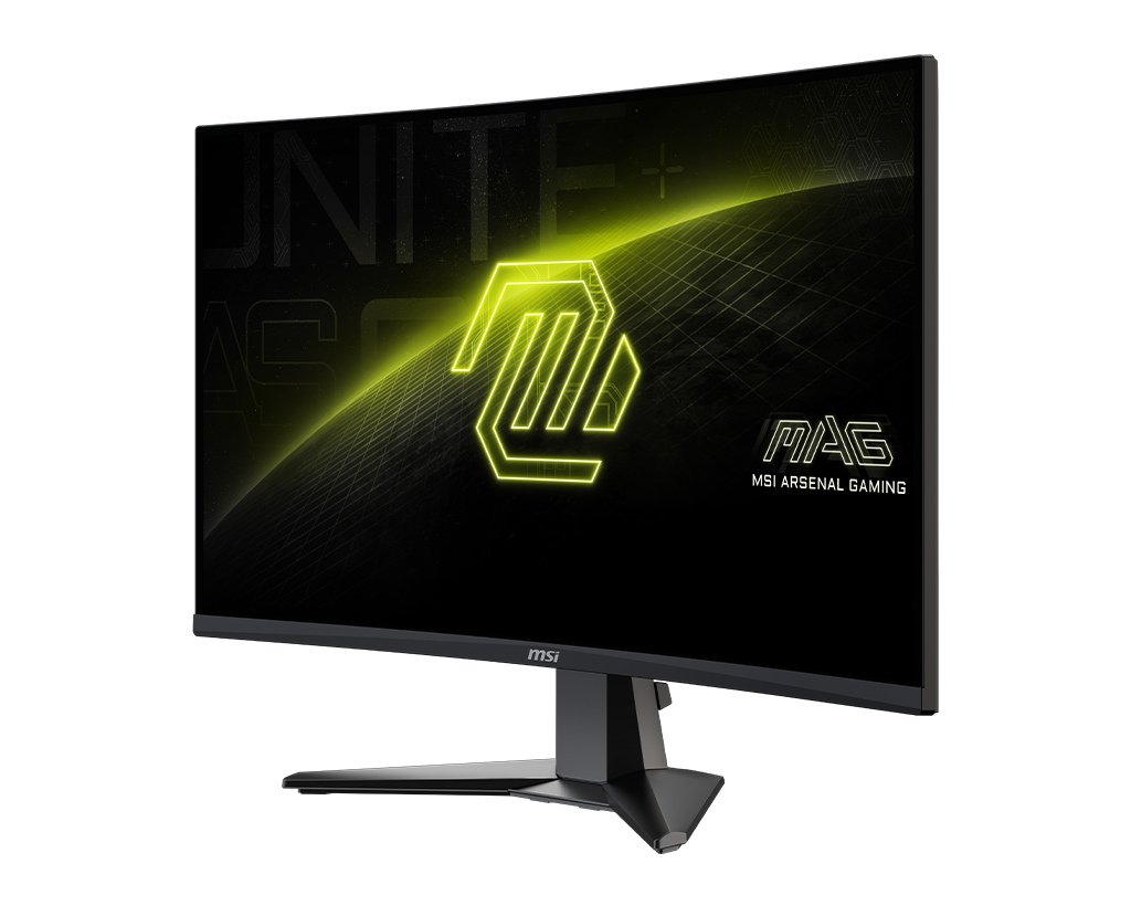 MSI Mag 27C6F 27" FHD 180Hz Curved Gaming Monitor, цвет: Металлик чёрный — фото 5
