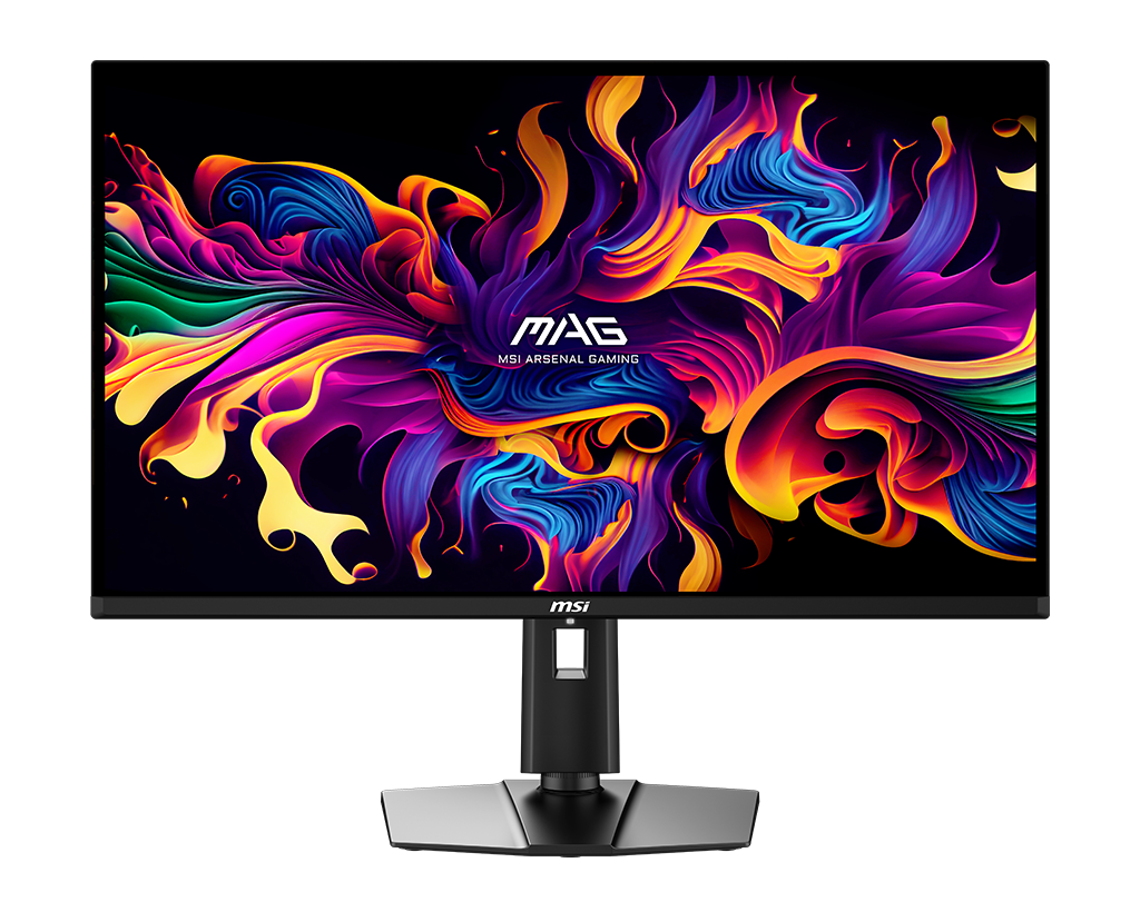 MSI Mag 321UP Qd-Oled 32" UHD 165Hz Flat Gaming Monitor, цвет: Металлик чёрный — фото 3